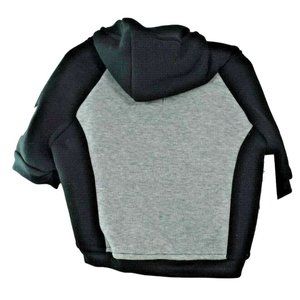 Maxs Closet Dog Black and Gray Hoodie Jacket Medium (M)